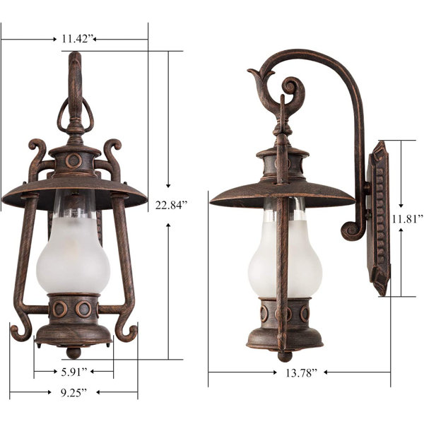oil wall lantern